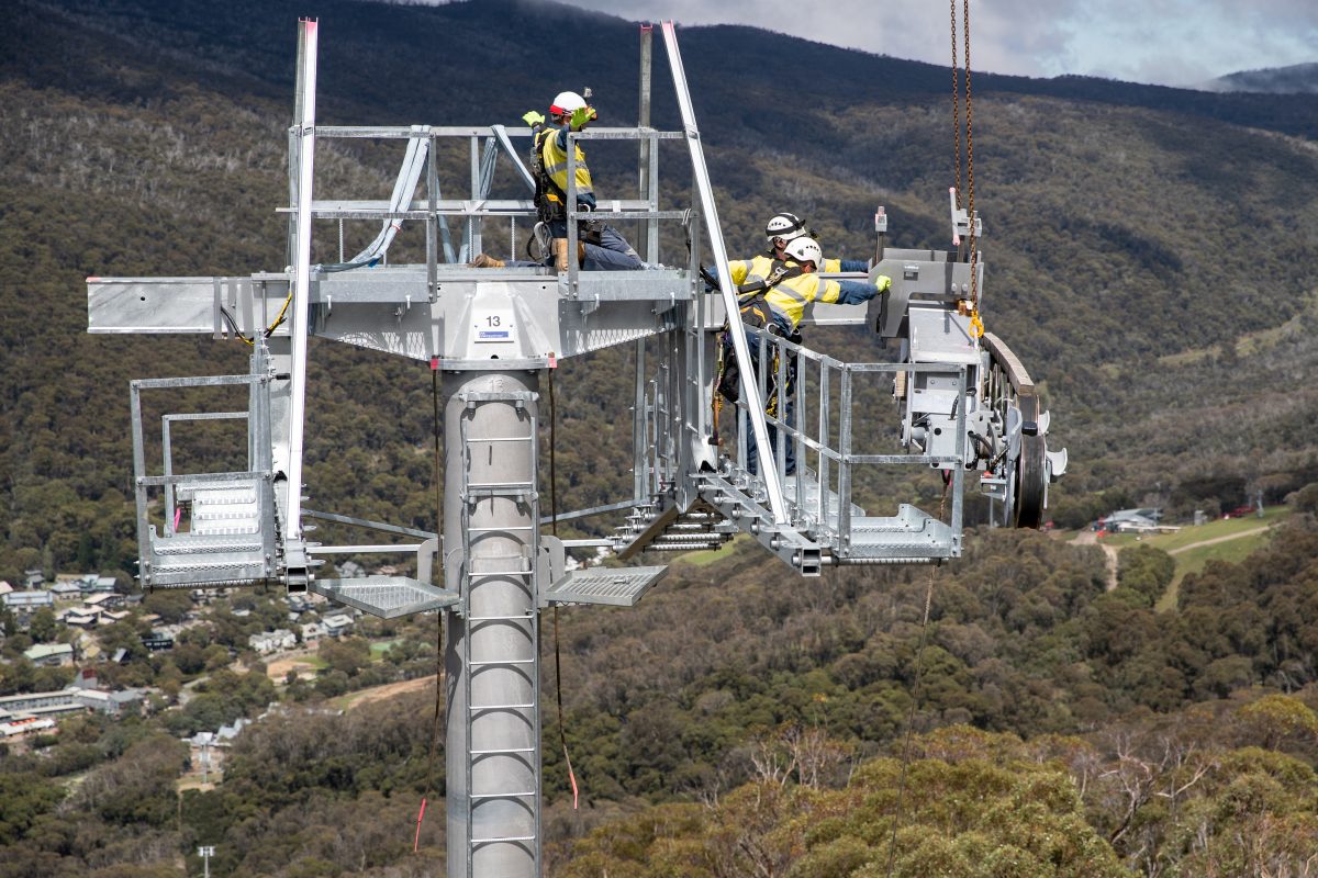 Merritts Gondola Construction Update Developments & Final Steps