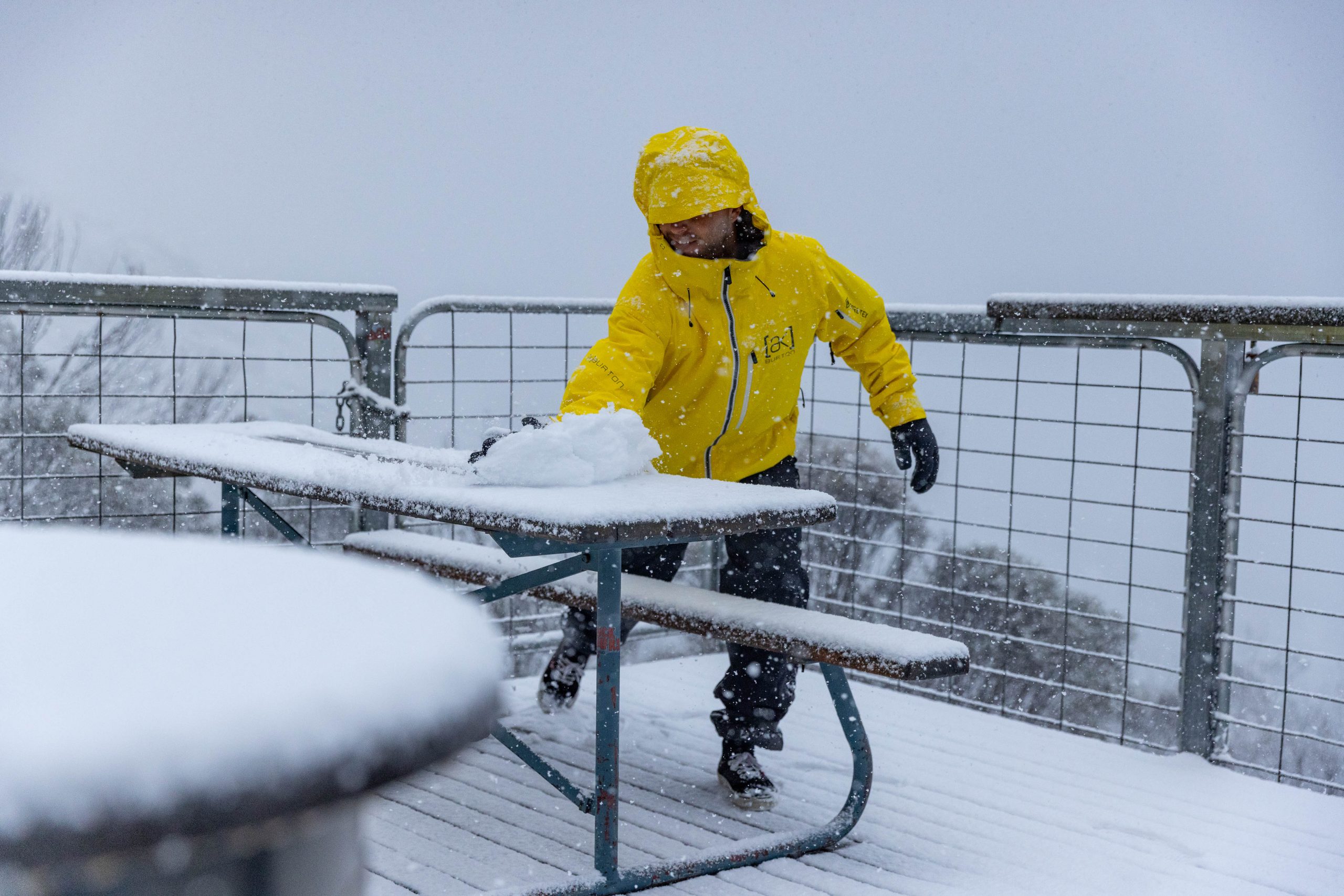 Our First Snowfall Came In Storming Today! Winter Has Arrived